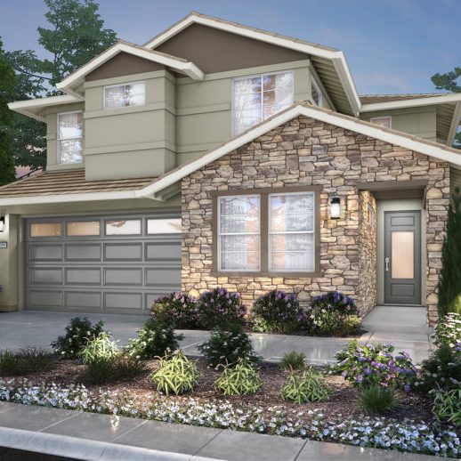 Pictured is a new home at Elan Montelena. Learn more about these beautiful new homes.